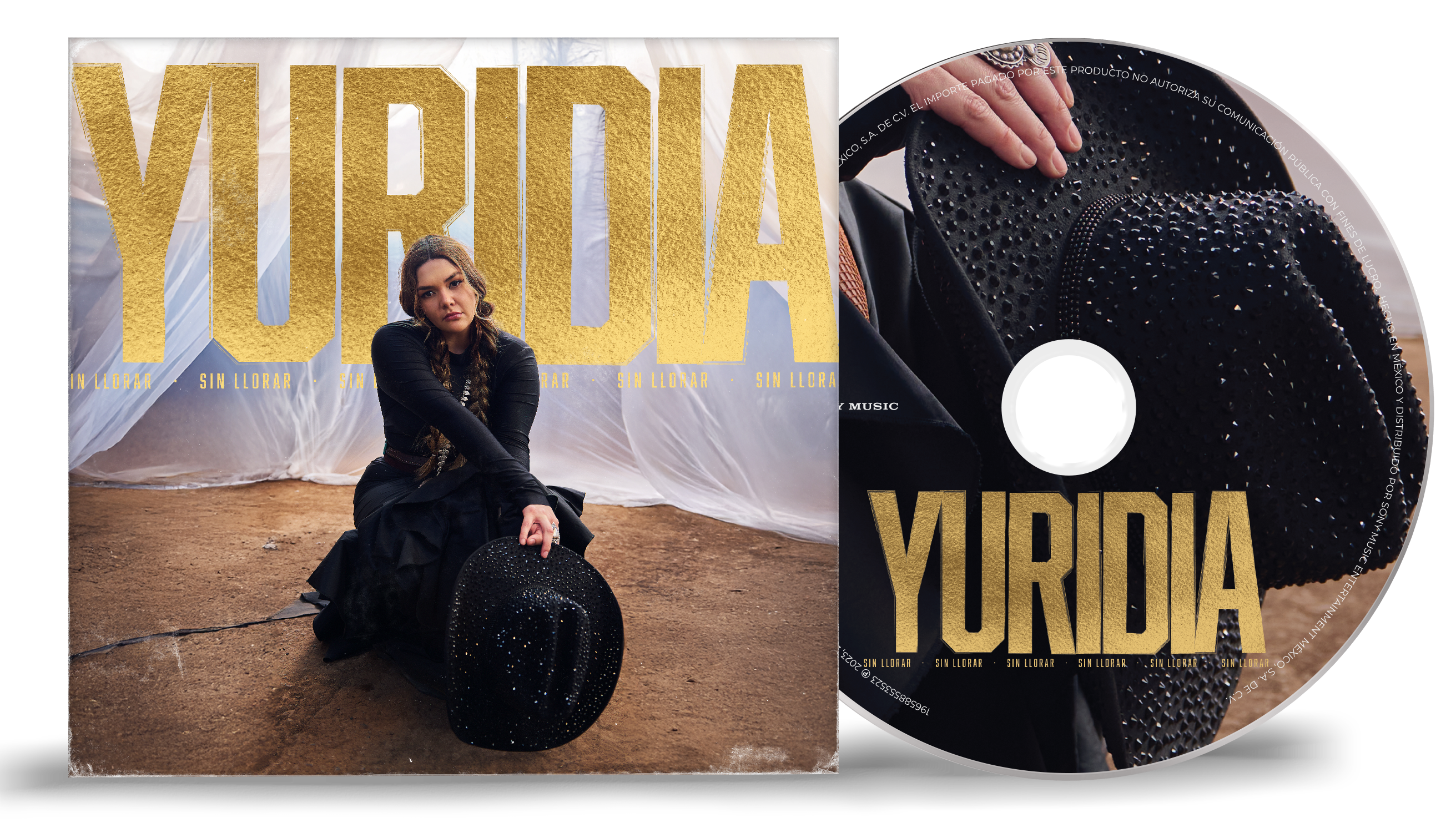 💿 SIN LLORAR – YURIDIA (CD)