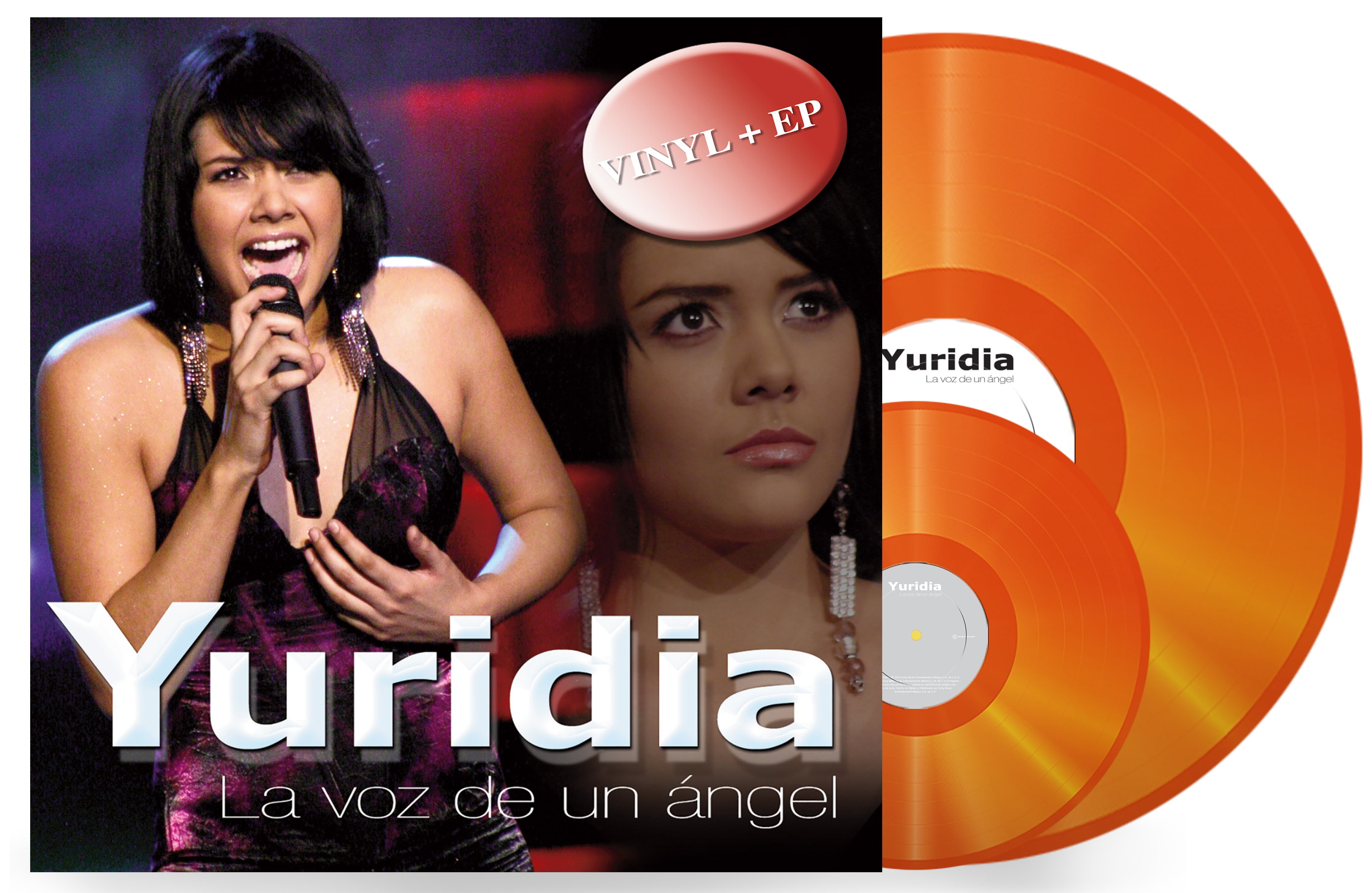 💿 LA VOZ DE UN ANGEL - YURIDIA (VINILO)